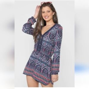 Roxy Feed the Rhythym Dress, VGUC, Size M